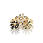 Anemone Crown Ring