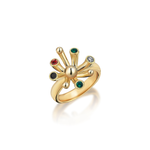 Anemone Crown Ring